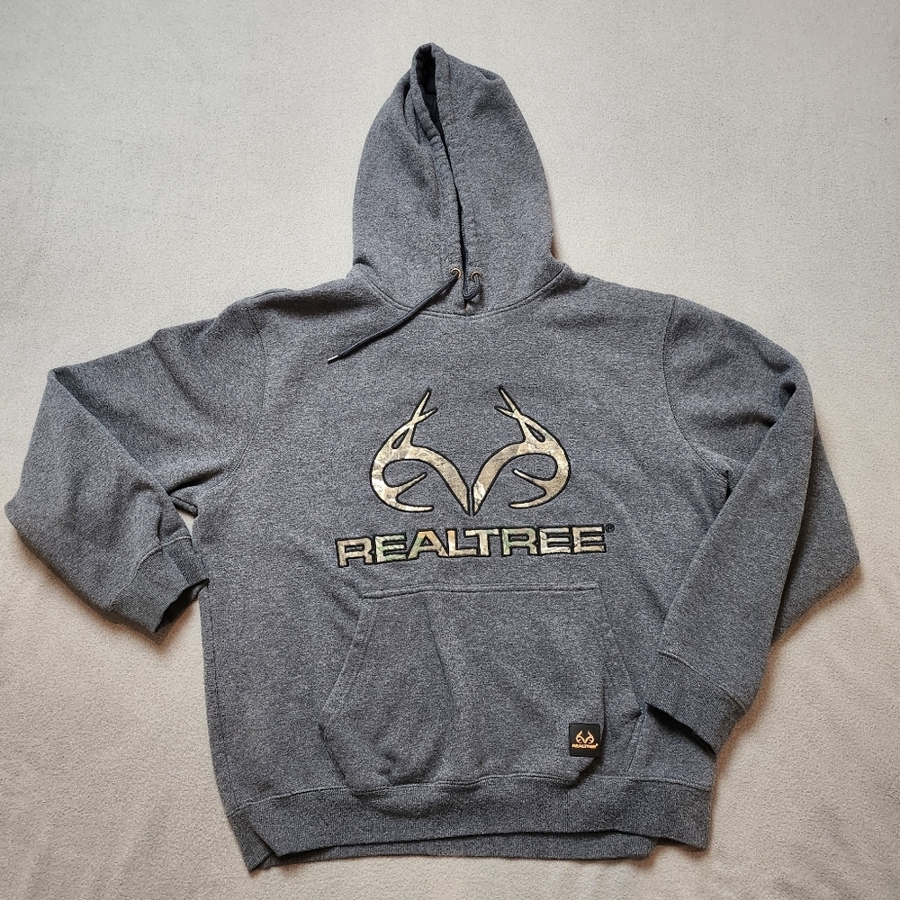Realtree hoodie Mens Sz Large Camo Logo